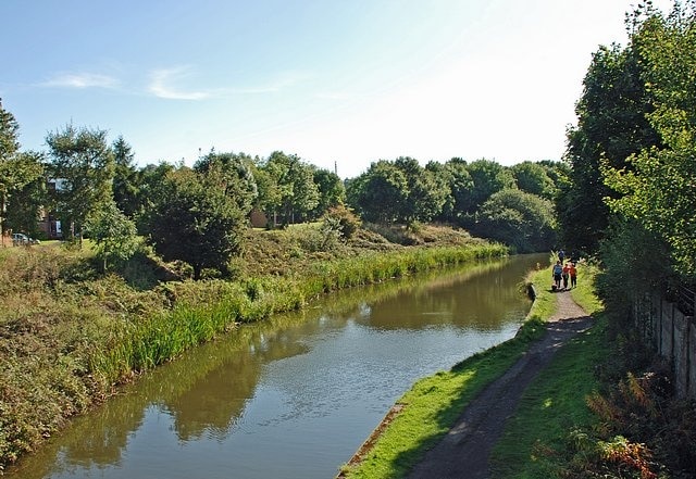 Dudley No 2 Canal View from Bullfield bridge in the direction of Old Hill.