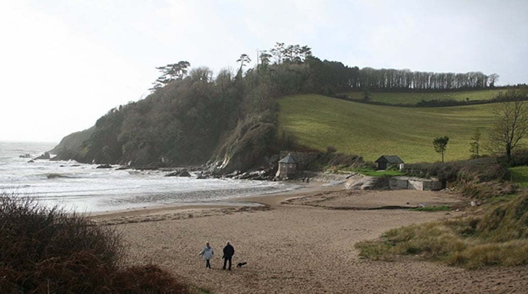 Photo "Mothecombe Beach" by Martin Bodman (CC BY-SA) / Cropped from original