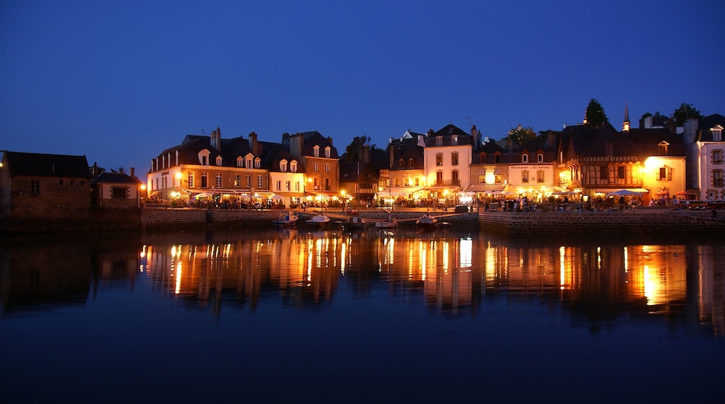 Pelabuhan Saint-Goustan, Auray, Morbihan, Prancis