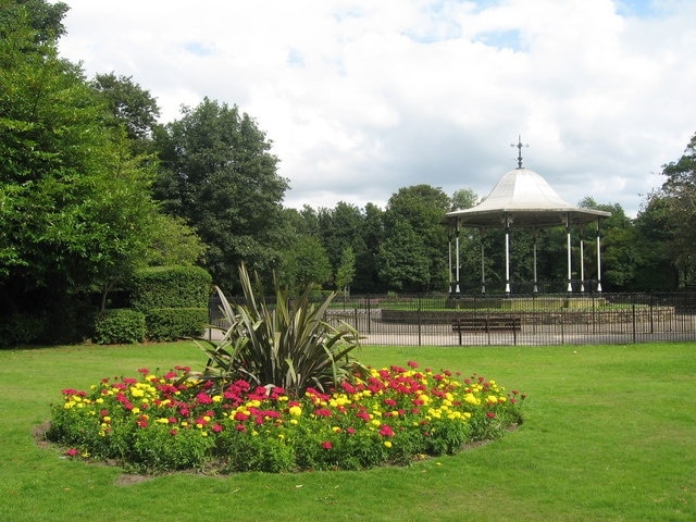 Bandstand, Derby Park Derby Park was opened in 1895 on land given to the people of Bootle by Lord Derby, a typical example of an urban Victorian park with formal gardens, bandstand and lake (now children's play area). Recently renovated, this attractive little park is largely unknown other than by local residents.