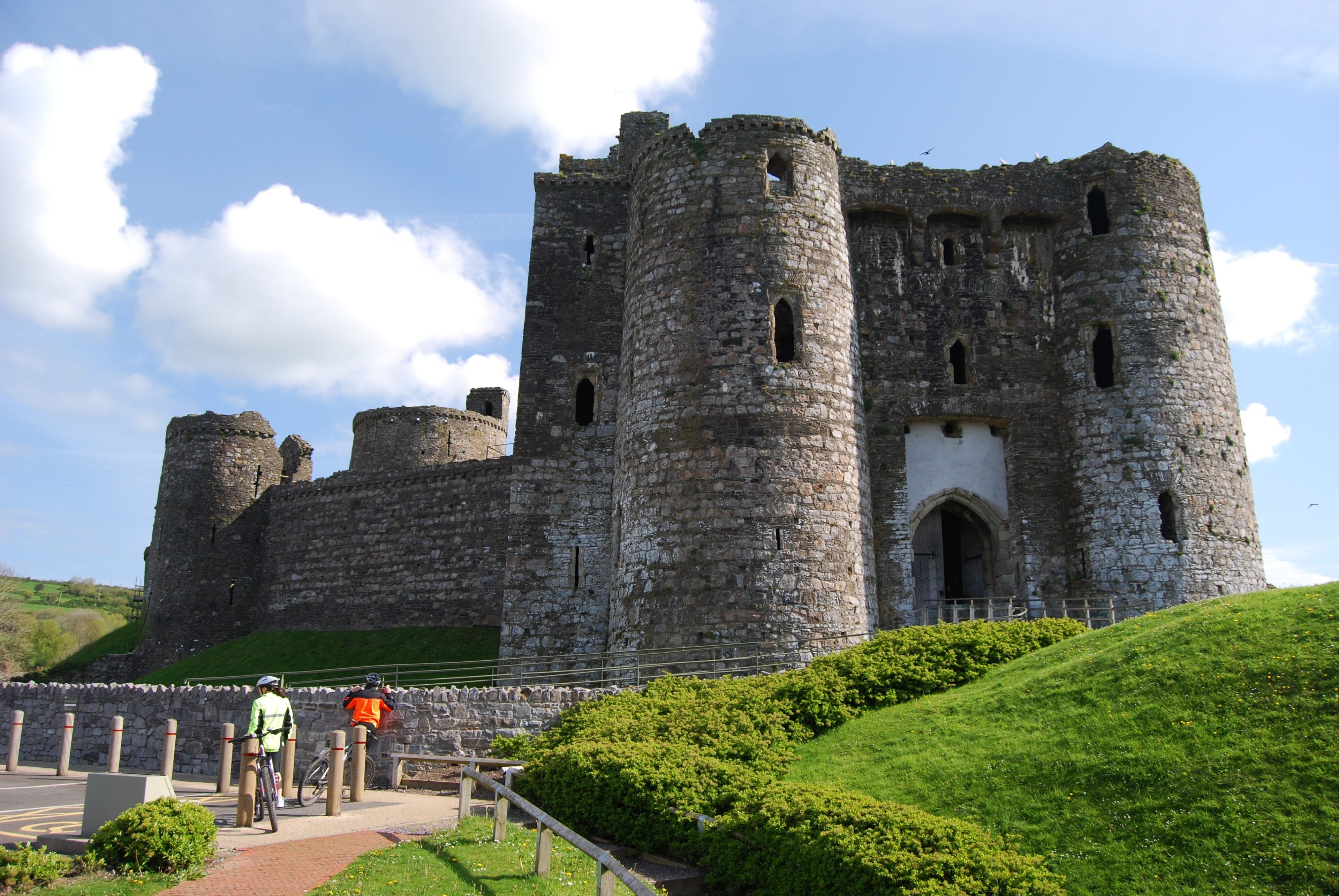 Kidwelly Castle, Kidwelly, Galles, Regno Unito