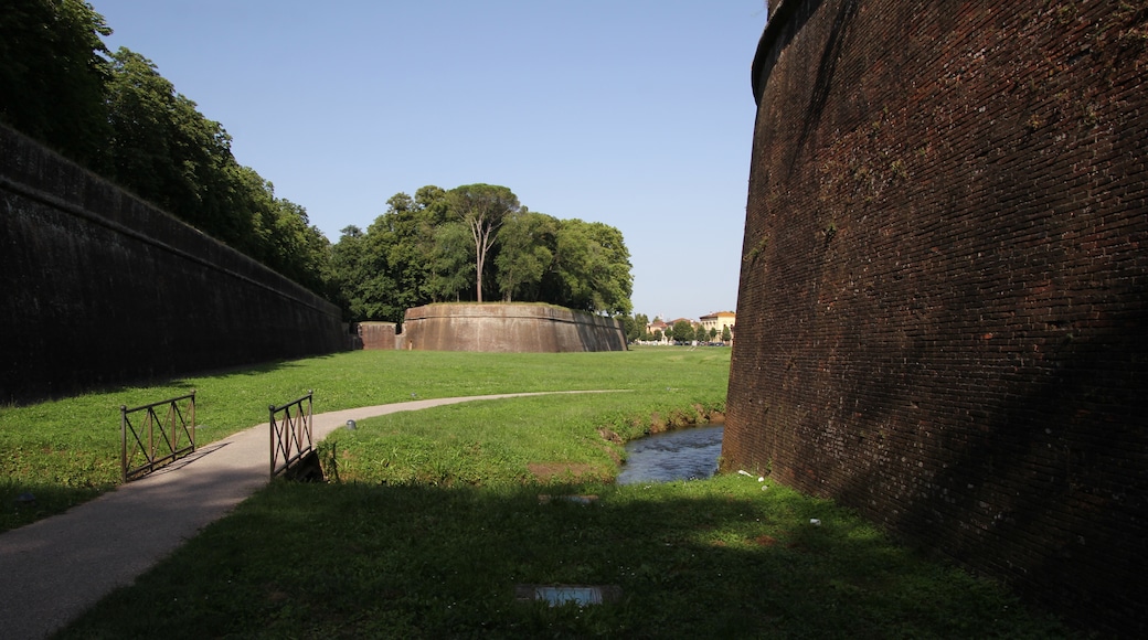 "Luccas stadsmur"-foto av Discanto (CC BY-SA) / Urklipp från original