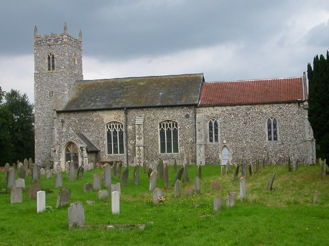 Church of St Peter, Lingwood. A very quiet church