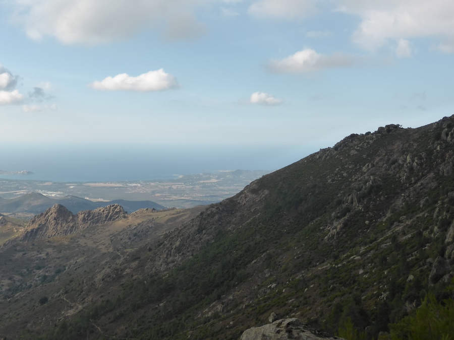 GR 20 between Calvi / Calenzana and the Refuge Ortu di u Piobbu.