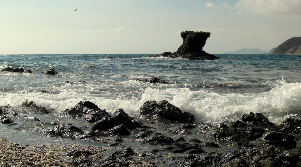 Foto ‘Playa del Sombrerico’ van INDALOMANIA (CC BY-SA) / bijgesneden versie van origineel