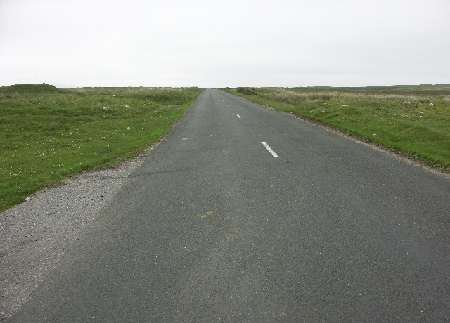 A846 Port Ellen to Bowmore road. View North