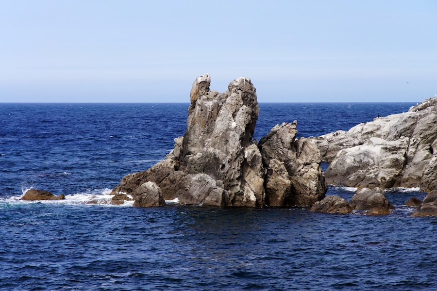 Cape Peshi in Rishiri Island, Hokkaido, Japan.