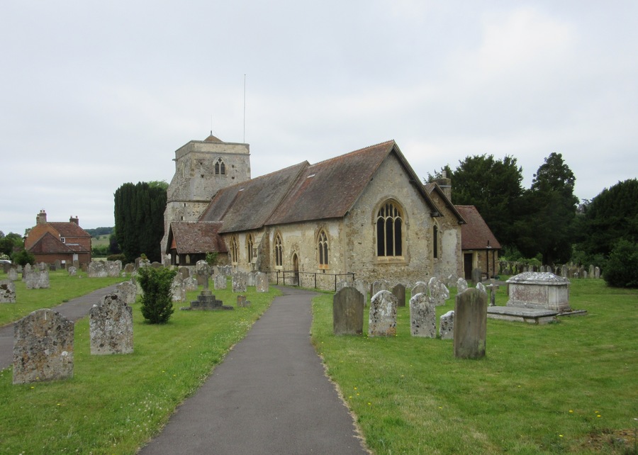 St Mary the Virgin's Church, Frensham Street, Frensham, Borough of Waverley, Surrey, England.