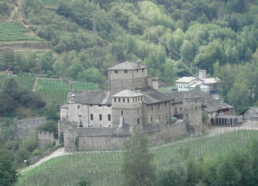 Castle Sarriod de la Tour in Aosta Valley