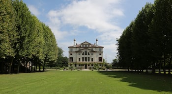 Villa Foscari, also called La Malcontenta, in Mira near Venice. Seen from the back.