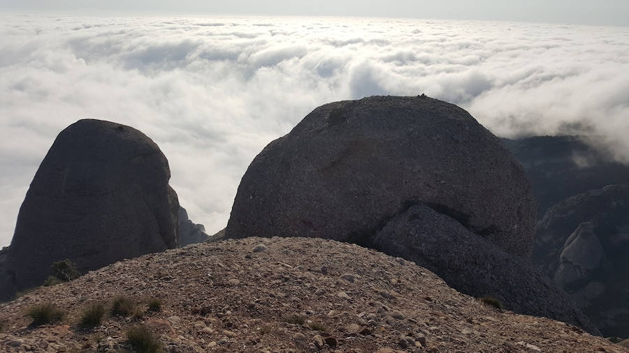 Muntanya de Montserrat - Vistes des del cim de L'elefant, o Roca de Sant Salvador
