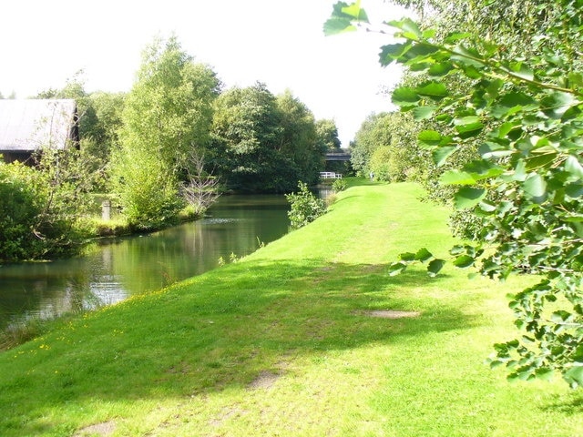 Gartsherrie Cut Branch of the Monklands Canal leading into the former iron smelting area which today is Summerlee Heritage Park. http://www.monklands.co.uk/summerlee/