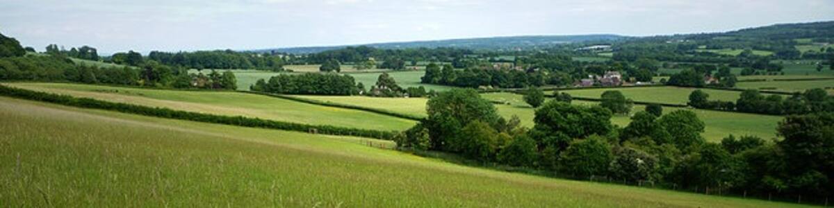 Photo "Looking towards Crowdleham" by Chris Gunns (Creative Commons Attribution-Share Alike 2.0) / Cropped from original