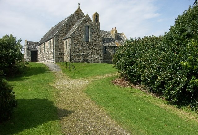 Gigha and Cara Parish Church, w:Gigha, w:Inner Hebrides, Scotland.