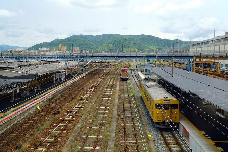 Shin-Yamaguchi Station in Yamaguchi, Yamaguchi prefecture, Japan.
