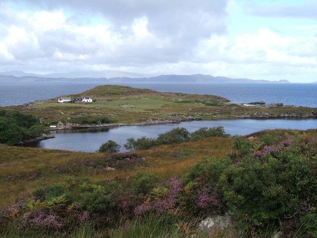 towards Ardban from Coral Beaches Path, near Applecross