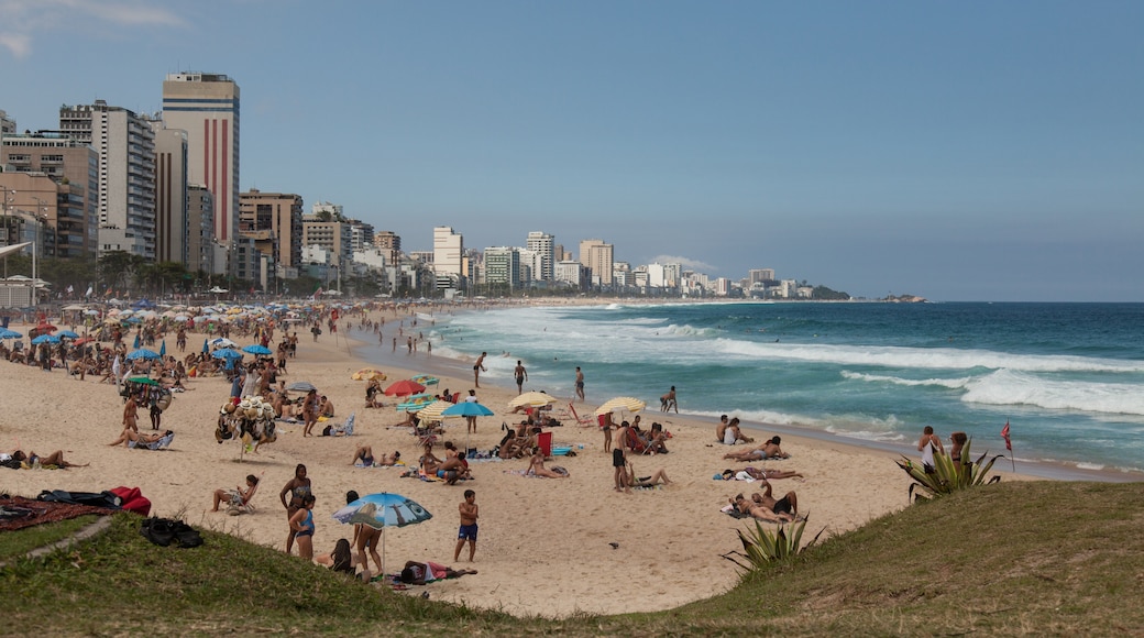 Leblon-stranden, Rio de Janeiro, Rio de Janeiro (delstat), Brasil