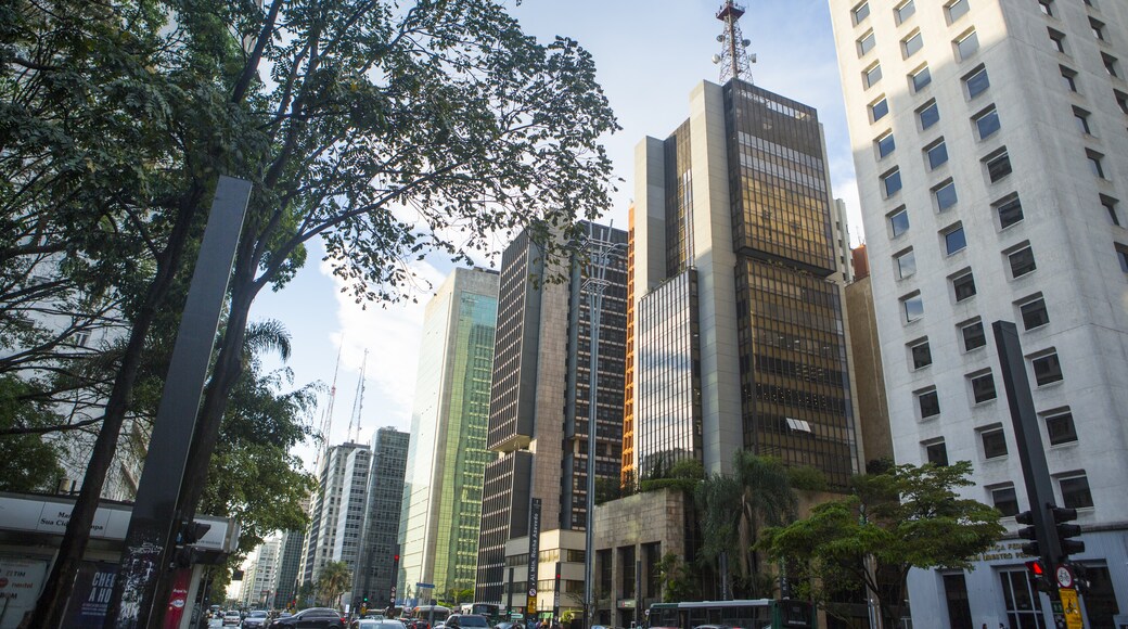 Paulista breiðstrætið, Sao Paulo, Sao Paulo (ríki), Brasilía