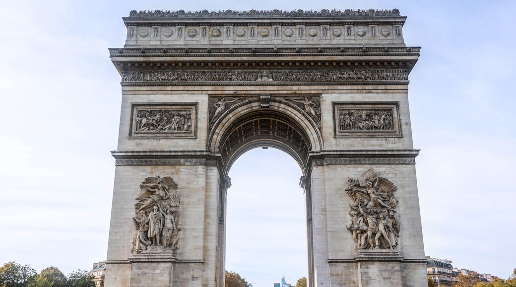 Arc de Triomphe, Parijs, Frankrijk