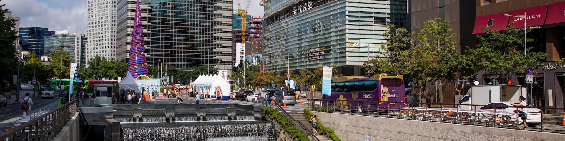 Cheonggyecheon, Seoul, South Korea