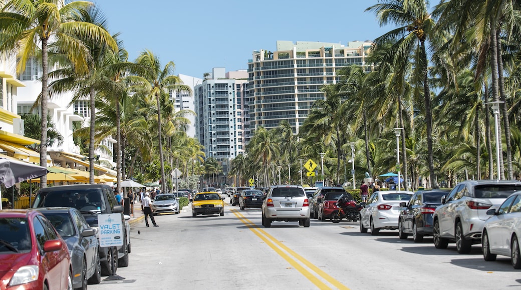 Ocean Drive (Δρόμος), Miami Beach, Φλόριντα, Ηνωμένες Πολιτείες