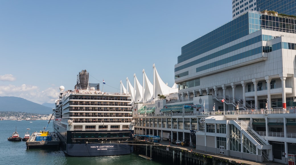 Canada Place Cruise Ship Terminal, Vancouver, British Columbia, Canada