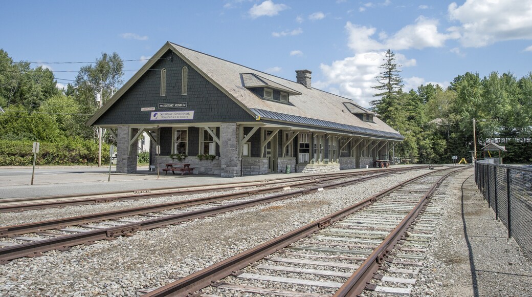 Lake Placid Adirondack Scenic Railroad Station, Lake Placid, New York, United States of America