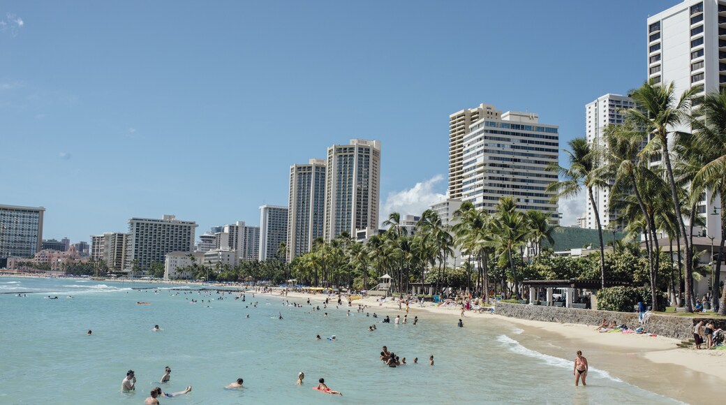Waikiki Beach, Honolulu, Hawaii, USA