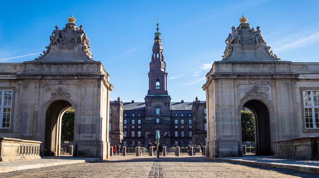 Christiansborg slott, København, Hovedstaden, Danmark