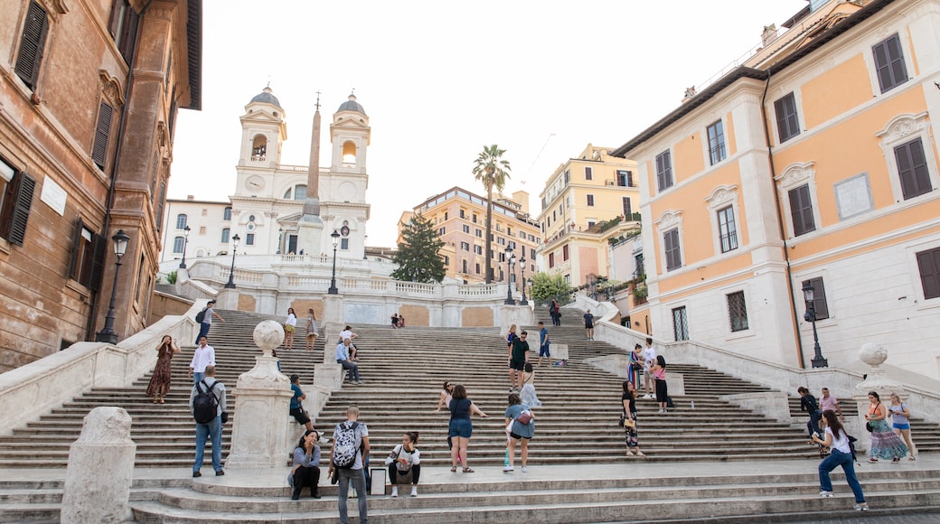 Escaliers de la Place d'Espagne (Piazza di Spagna), Rome, Latium, Italie