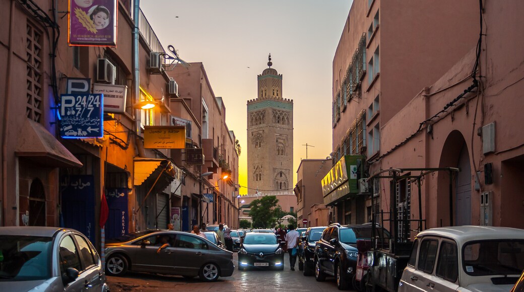 Kontoubia-minareten, Marrakech, Marrakech-Safi, Marokko