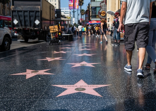 Hollywood Walk of Fame of Los Angeles
