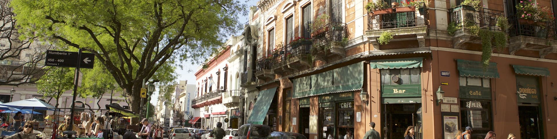 Feria de antigüedades de San Telmo, Buenos Aires, Argentina