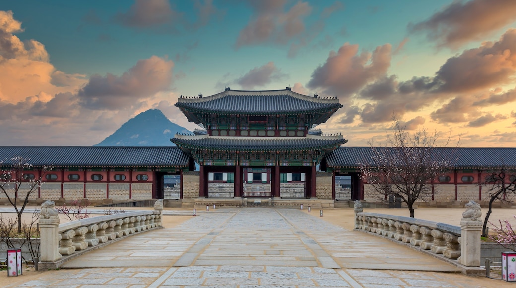 Istana Gyeongbok, Seoul, Korea Selatan