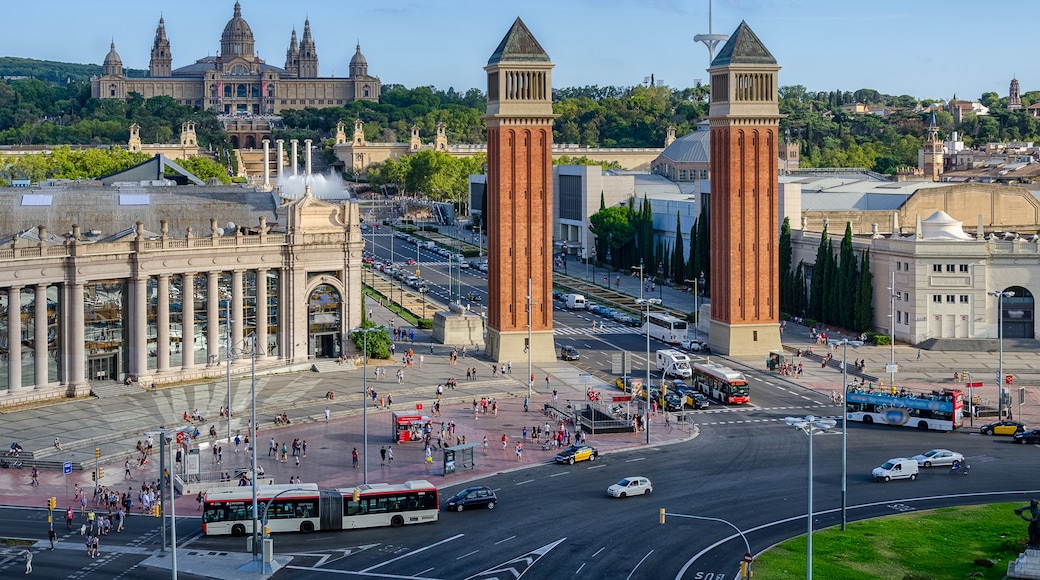 Plaça d'Espanya, Barcelona, Catalonia, Spain