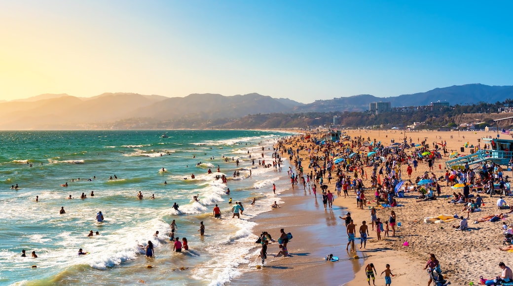 Santa Monica Beach, Santa Monica, California, United States of America