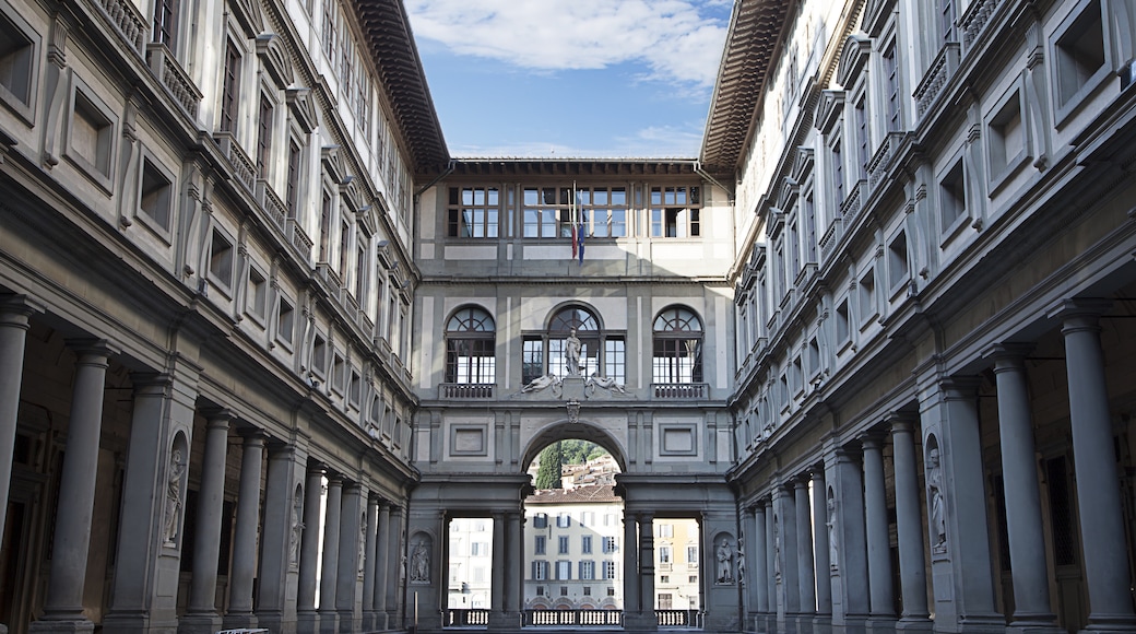Uffizi-galleriet, Firenze, Toscana, Italien