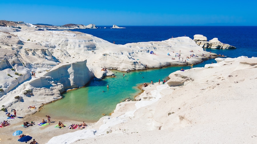 Sarakiniko Strand