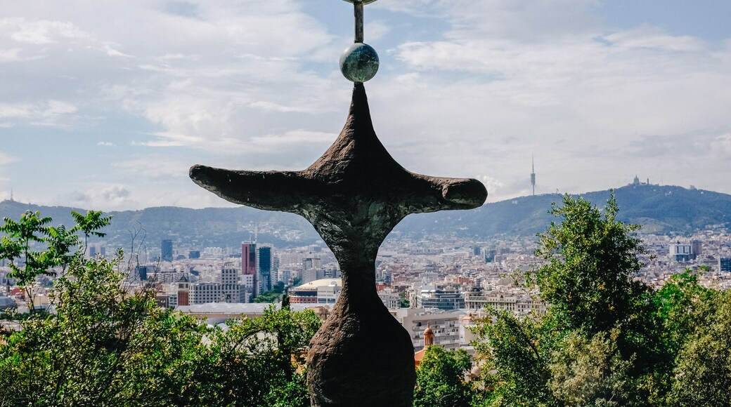 Joan Miro safnið, Barselóna, Katalónía, Spánn
