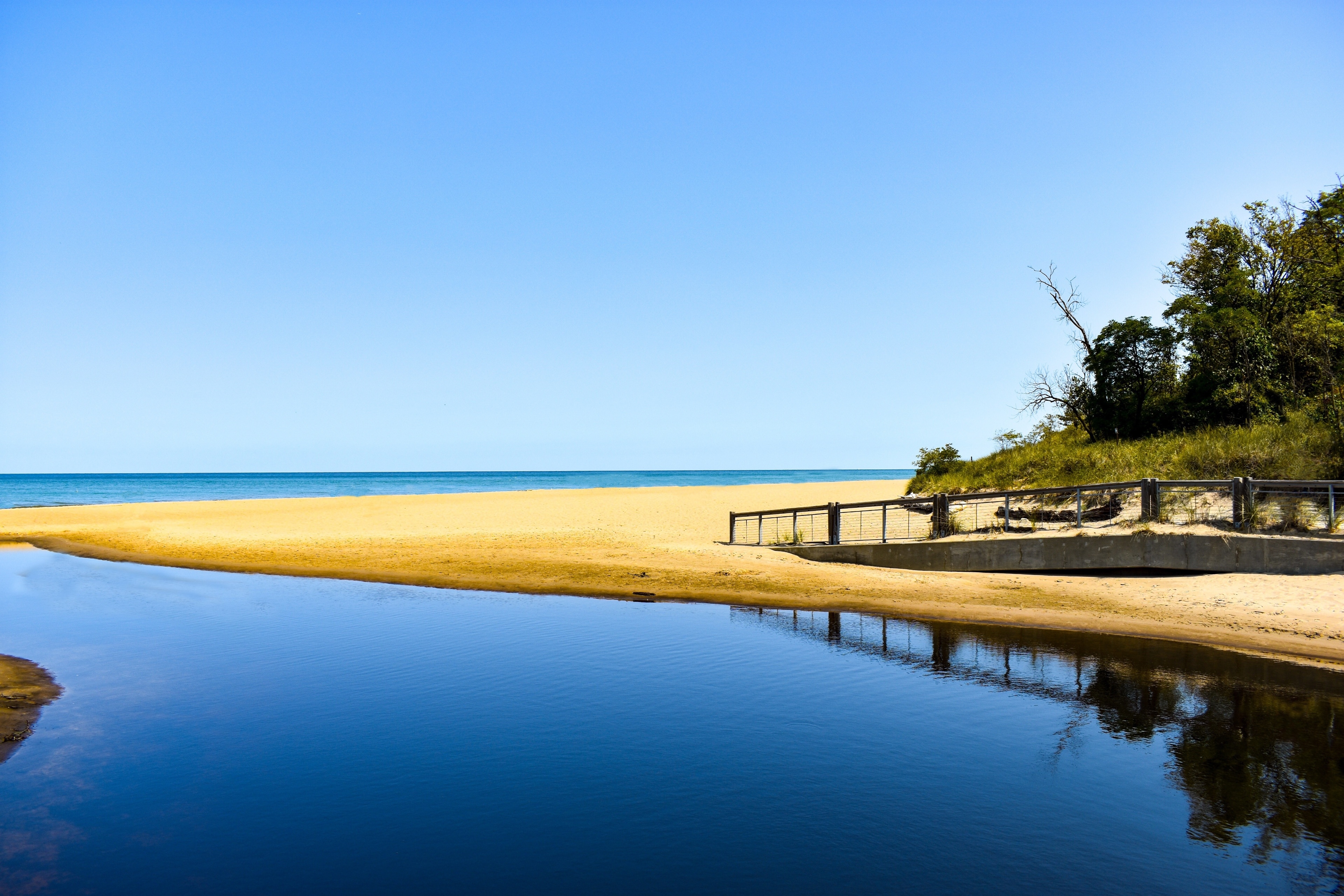 Indiana Dunes nasjonale innlandsstrand