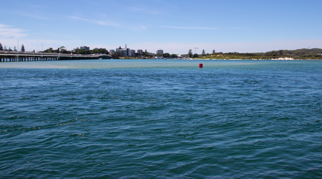 Playa de la ciudad de Forster