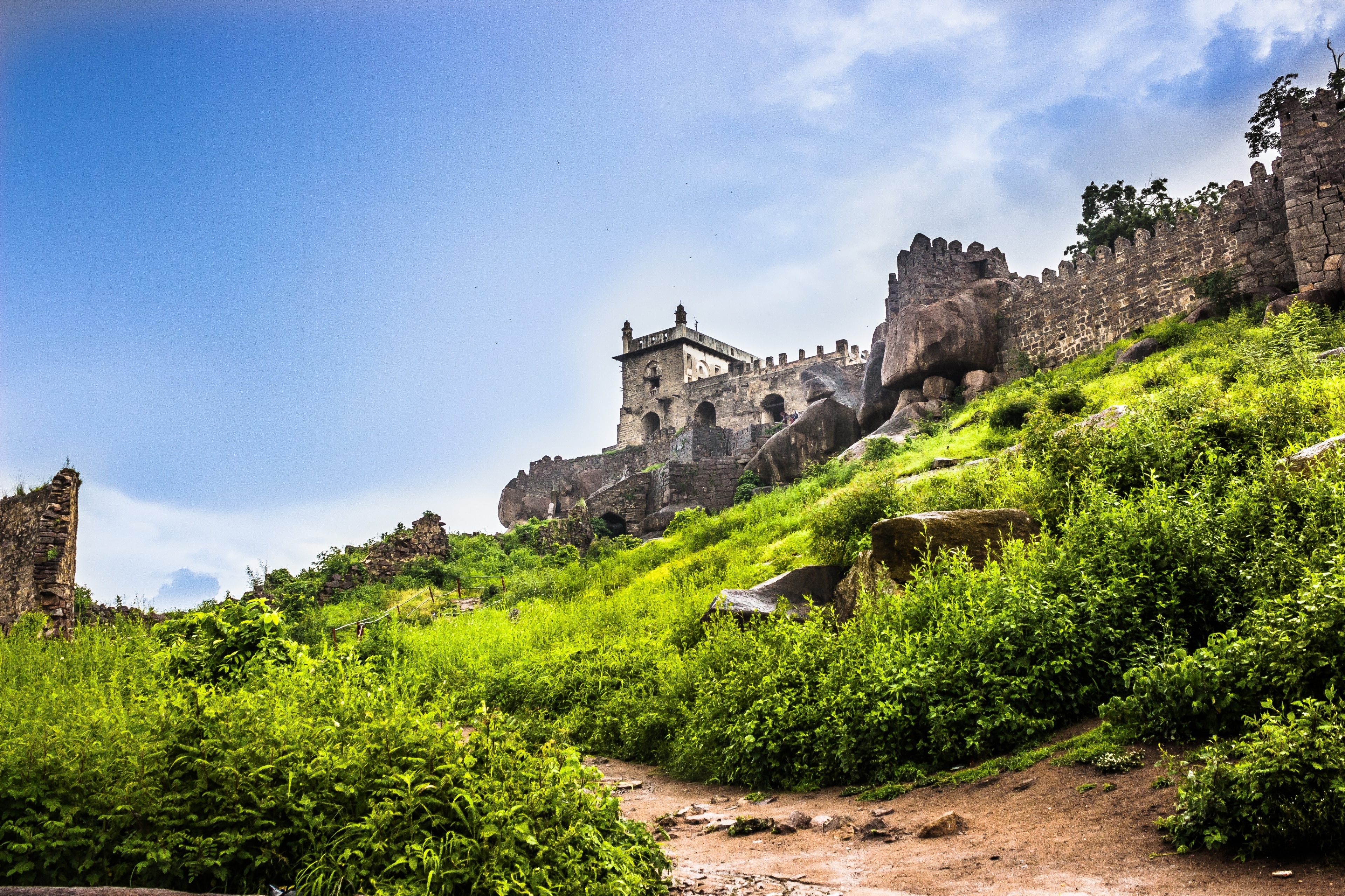 Golconda Fort in Hyderabad 