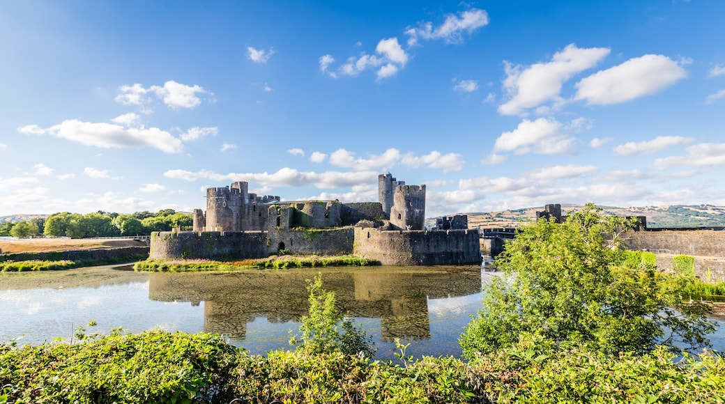 Caerphilly Castle, Caerphilly, Wales, United Kingdom
