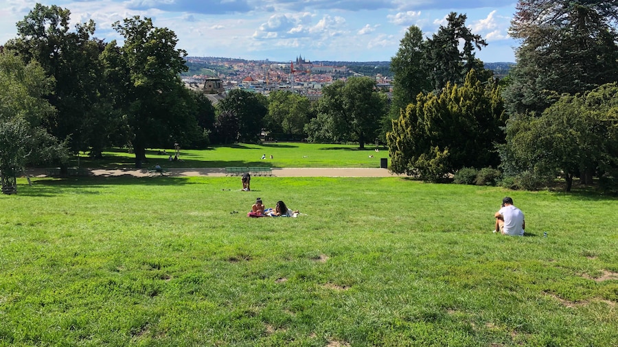 Cervecería al aire libre Riegrovy Sady