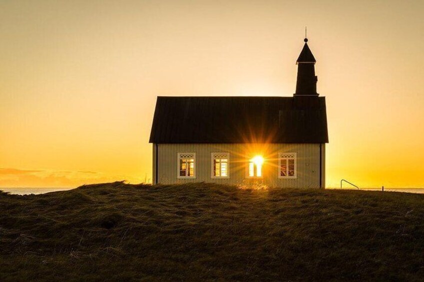 Strandarkirkjar Church - he church, rising from the coast and pointing its tower towards the heavens, has been a beacon for those travelling at sea.