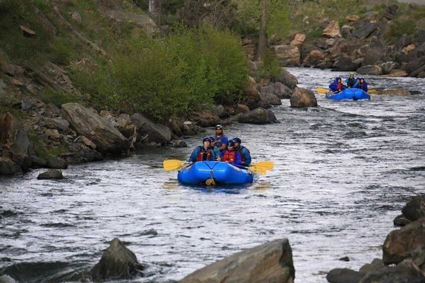 Clear Creek Intermediate Whitewater Rafting near Denver