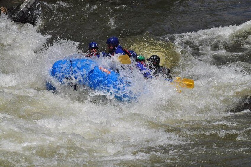 Advanced Whitewater Rafting in Clear Creek Canyon near Denver