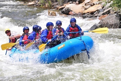 Beginner Whitewater Rafting on Historic Clear Creek Park