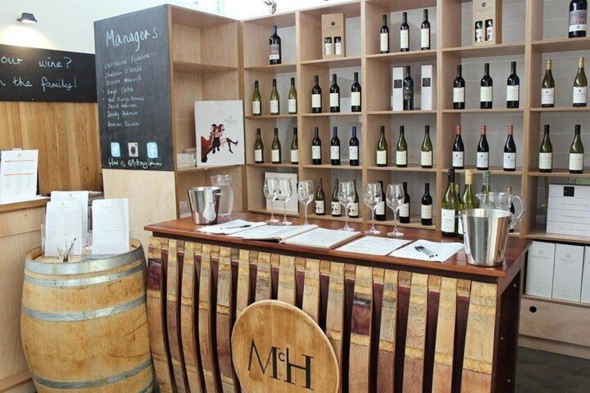 Tasting bench