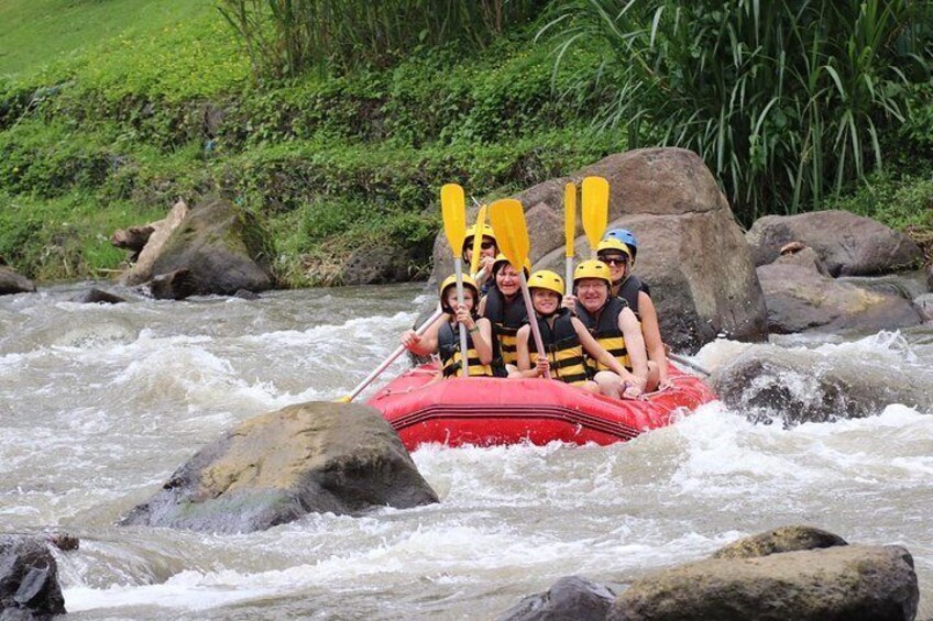 Bali Cycling with Rafting Adventure